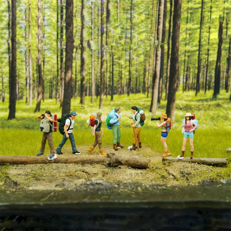 Outdoor Adventure Movies - 1/64 resina pintada hecha a mano