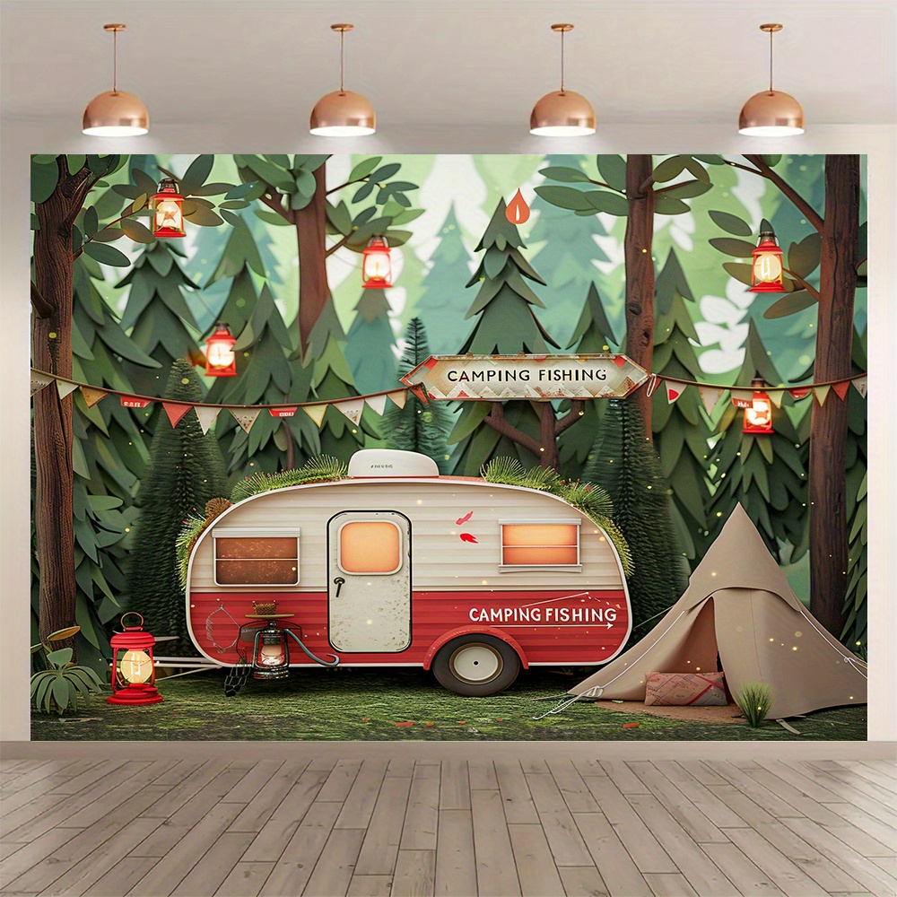 Outdoor Adventure Background - Pancartas de fondo de poliéster con