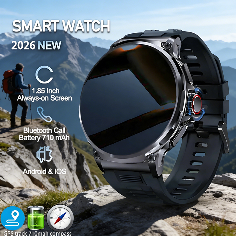 Outdoor Adventure Hours - Reloj Inteligente Deportivo para Hombre, 710