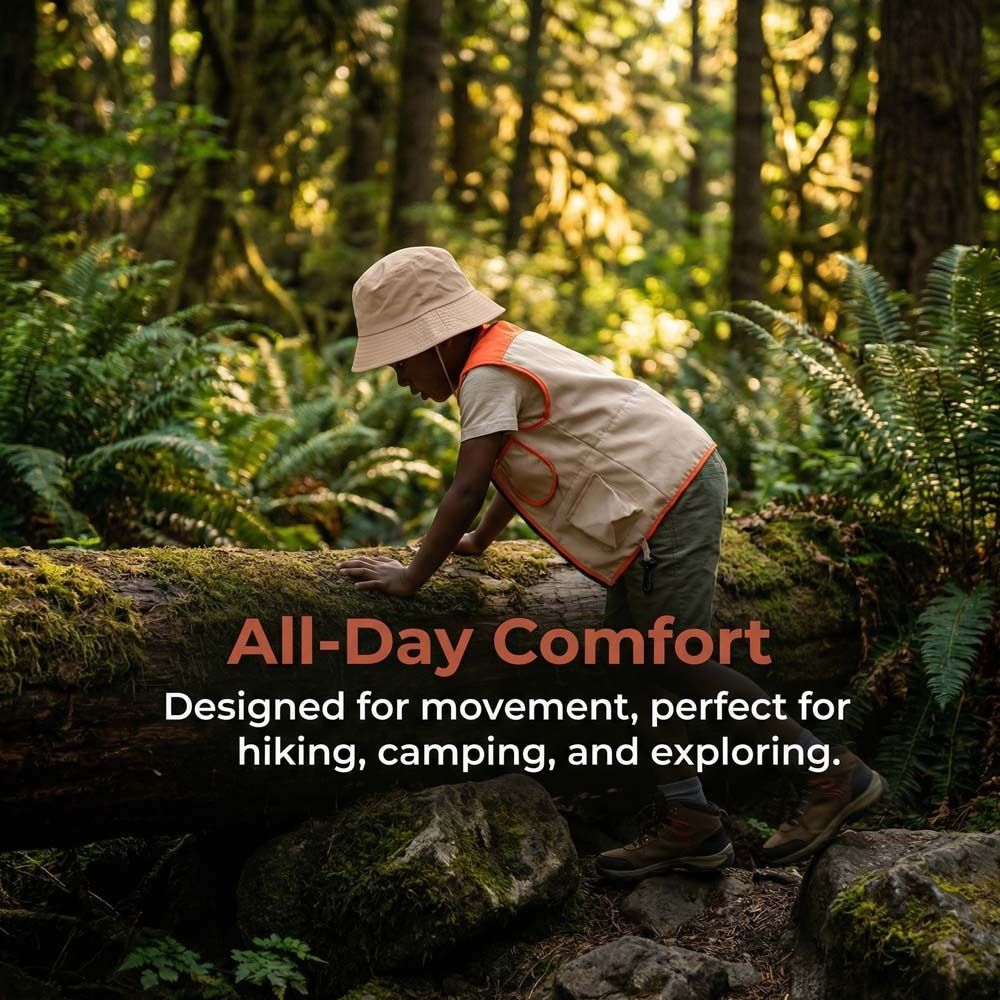 Chaleco Explorador de Verano,  - Outdoor Adventure Movies reseña y precio