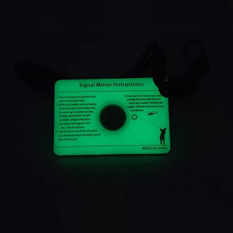 Espejo de Emergencia Rectangul - Signal Mirror Rescue reseña y precio