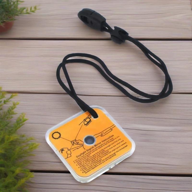 Espejo reflector de luz solar  - Signal Mirror Rescue reseña y precio