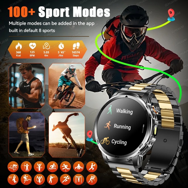 Nuevo reloj inteligente milita - Outdoor Adventure Hours reseña y precio