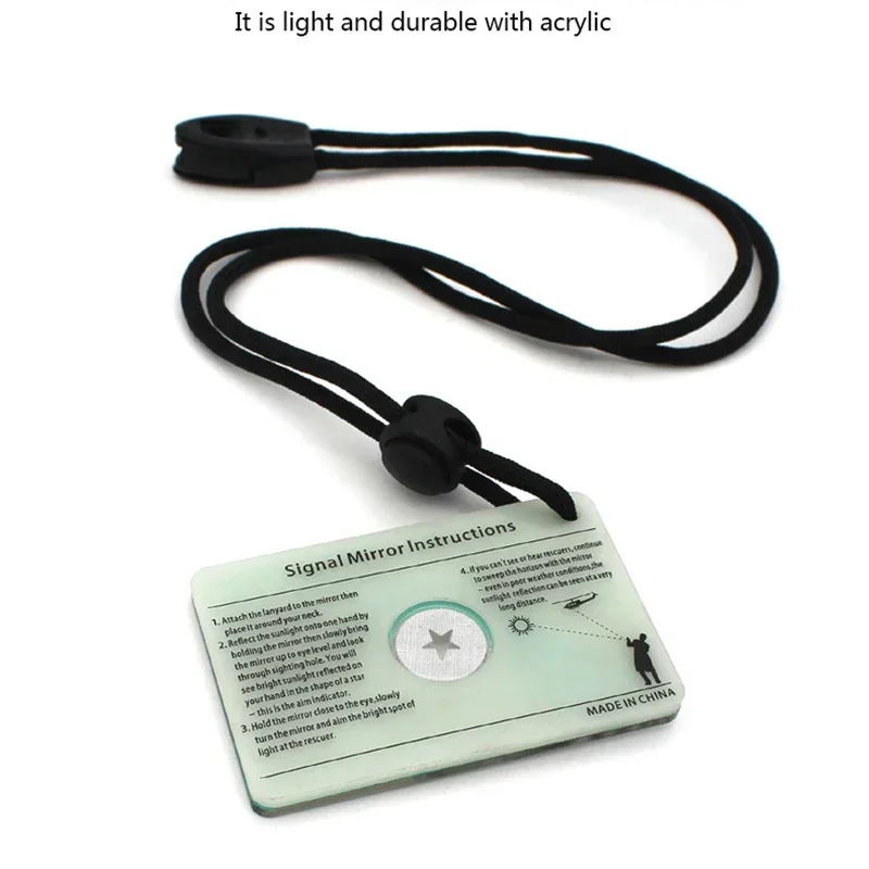 Espejos de Señalización de Sup - Signal Mirror Rescue reseña y precio