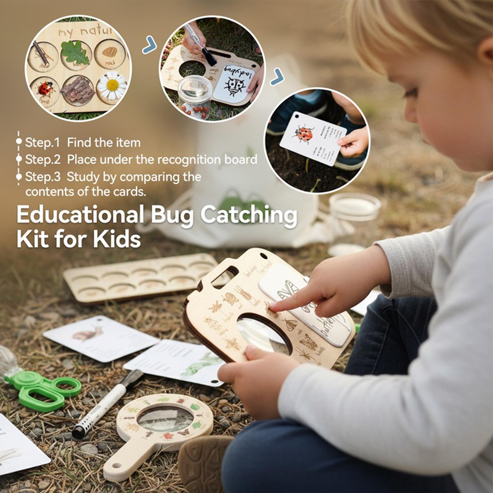 Kit de aventura para niños con - Outdoor Adventure Microscope reseña y precio