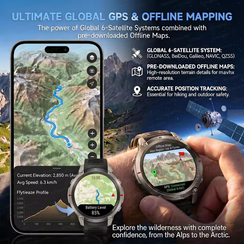 Nuevo Reloj Inteligente Deport - Outdoor Adventure Hours reseña y precio