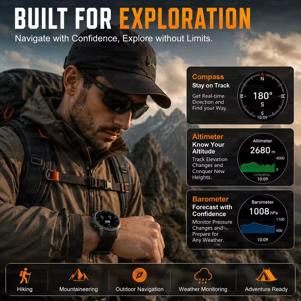 Nuevo Reloj Inteligente Deport - Outdoor Adventure Hours reseña y precio