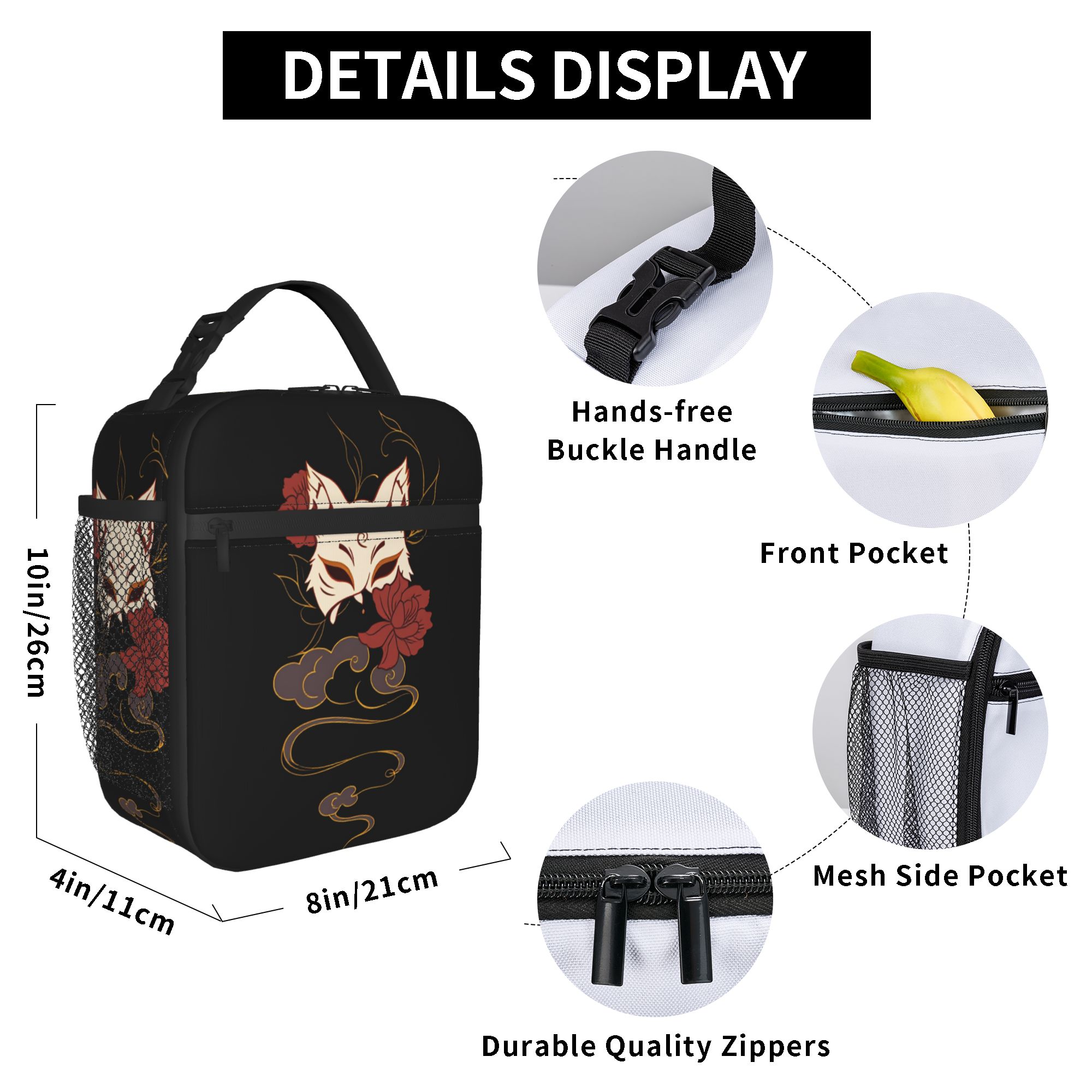 Bolsas de almuerzo aisladas pe - Outdoor Adventure Movies reseña y precio